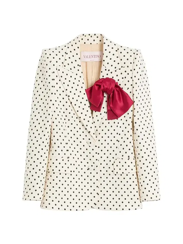 Valentino Garavani Women's Supergran Plusdepois Print Jacket - Birch Black