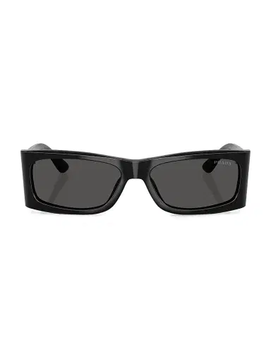Prada Men's 56MM Rectangular Sunglasses | Thumbnail 2 Prada Men's 56MM Rectangular Sunglasses | Thumbnail 2