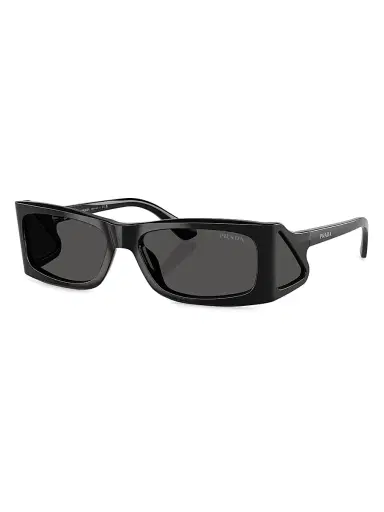 Prada Men's 56MM Rectangular Sunglasses | Thumbnail 1 Prada Men's 56MM Rectangular Sunglasses | Thumbnail 1