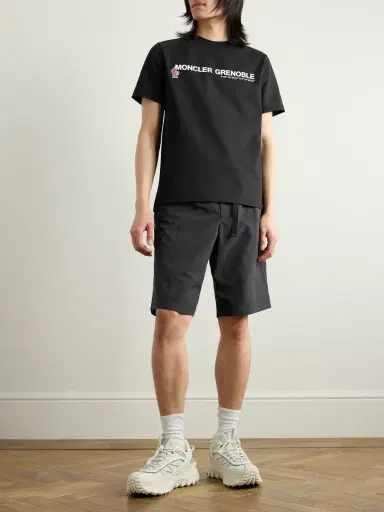 Moncler Grenoble Day-Namic Logo-Appliquéd Stretch-Cotton Jersey T-Shirt - Men | Thumbnail 2 Moncler Grenoble Day-Namic Logo-Appliquéd Stretch-Cotton Jersey T-Shirt - Men | Thumbnail 2