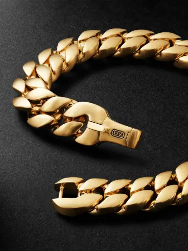 David Yurman 18-Karat Gold Chain Bracelet - Men | Thumbnail 3