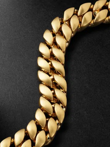 David Yurman 18-Karat Gold Chain Bracelet - Men | Thumbnail 4