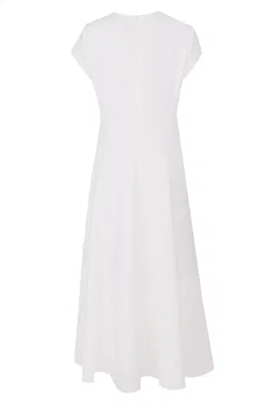 Oscar de la Renta Short Sleeve Floral Cut Out Dress | Thumbnail 6