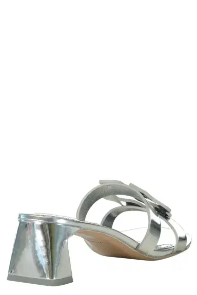Simkhai Simkhai Monogram Slide - Silver | Thumbnail 5