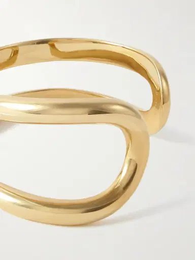 LIÉ STUDIO The Maggie Gold-tone Bangle | Thumbnail 4