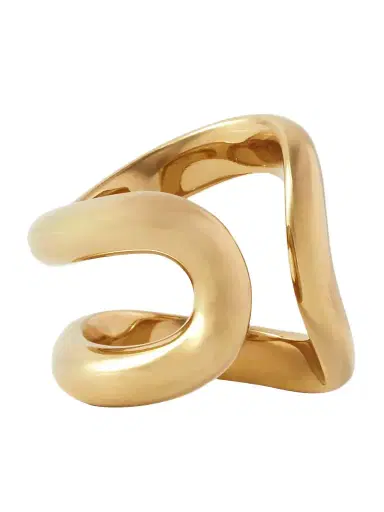 LIÉ STUDIO The Alma Gold-tone Ring | Thumbnail 1