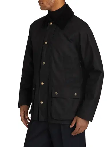 Nili Lotan Men's Kylian Cotton-Blend Jacket - Black - Size XXL | Thumbnail 4 Nili Lotan Men's Kylian Cotton-Blend Jacket - Black - Size XXL | Thumbnail 4