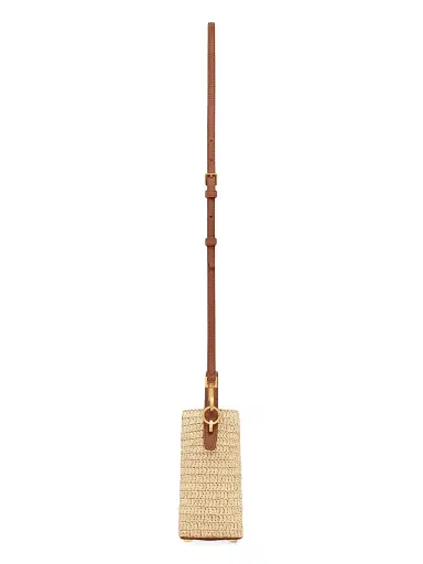 Saint Laurent Women's Le 37 Mini Mini Bag in Raffia | Thumbnail 6 Saint Laurent Women's Le 37 Mini Mini Bag in Raffia | Thumbnail 6