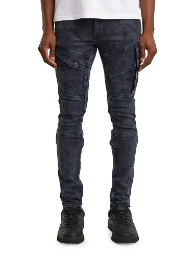 G-Star Men's Airblaze 3D Mid-Rise Skinny Jeans - Worn In Himalayan Blue | Thumbnail 2 G-Star Men's Airblaze 3D Mid-Rise Skinny Jeans - Worn In Himalayan Blue | Thumbnail 2