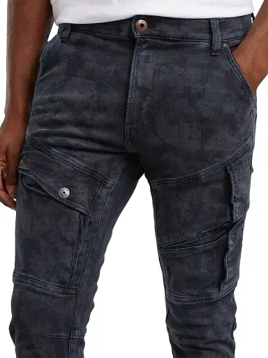 G-Star Men's Airblaze 3D Mid-Rise Skinny Jeans - Worn In Himalayan Blue | Thumbnail 4 G-Star Men's Airblaze 3D Mid-Rise Skinny Jeans - Worn In Himalayan Blue | Thumbnail 4