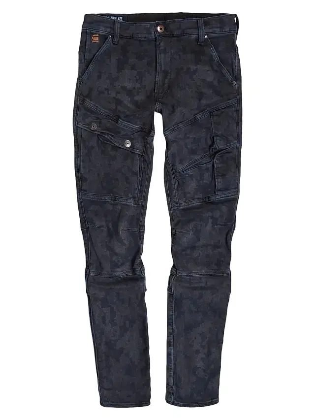 Men's Airblaze 3D Mid-Rise Skinny Jeans - Worn In Himalayan Blue