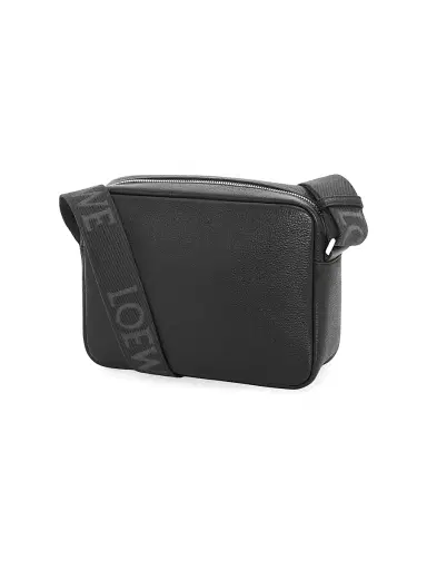 Loewe Men's Pebble Leather Messenger Bag | Thumbnail 3