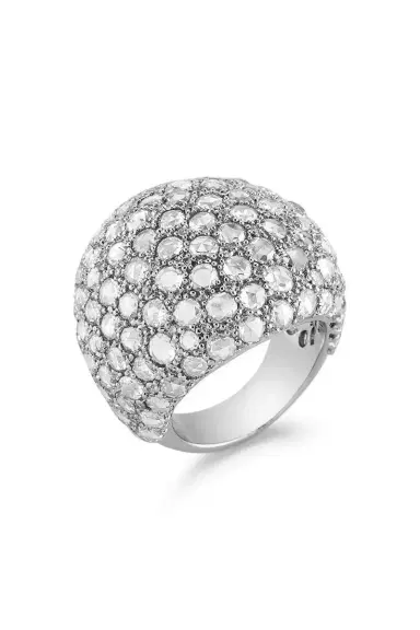 PARULINA Domed Diamond Ecclesia Ring | Thumbnail 10