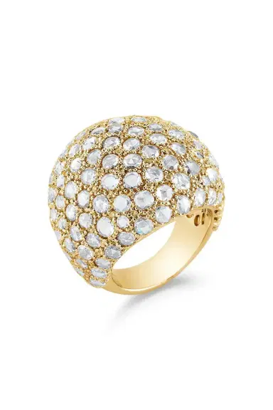 PARULINA Domed Diamond Ecclesia Ring | Thumbnail 1