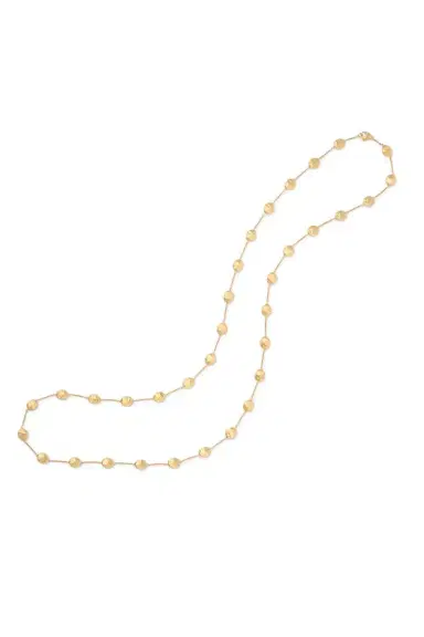 MARCO BICEGO Large Bean Siviglia Long Necklace | Thumbnail 3