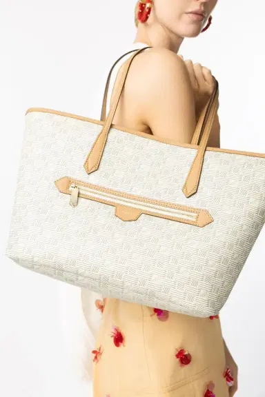MOREAU Monaco Tote - Champagne Cappuccino | Thumbnail 3