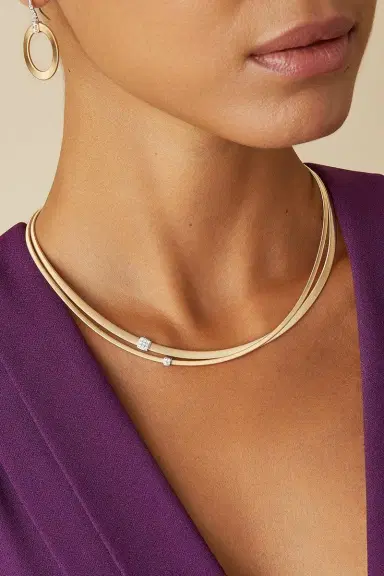 MARCO BICEGO Two Strand Diamond Masai Necklace | Thumbnail 2 MARCO BICEGO Two Strand Diamond Masai Necklace | Thumbnail 2