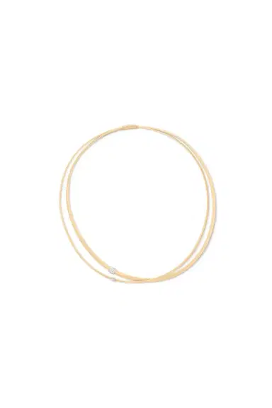 MARCO BICEGO Two Strand Diamond Masai Necklace | Thumbnail 1 MARCO BICEGO Two Strand Diamond Masai Necklace | Thumbnail 1