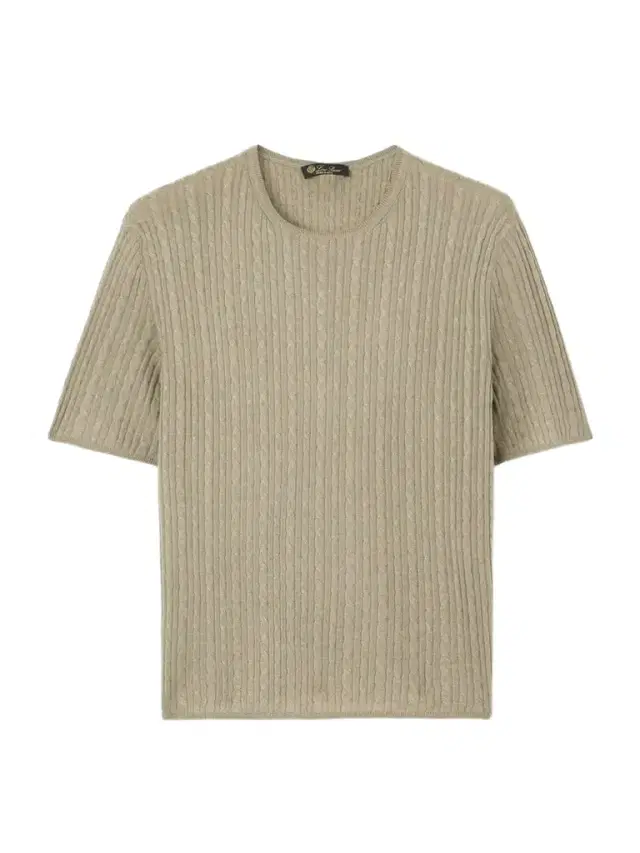 Loro Piana Rimella Cable-knit Cashmere And Silk-blend T-shirt