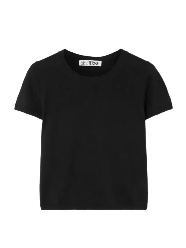 Van Cropped Cashmere T-shirt