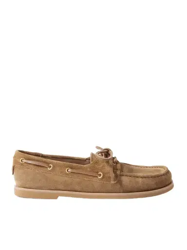 Gianvito Rossi Vandée Suede Boat Shoes | Thumbnail 1 Gianvito Rossi Vandée Suede Boat Shoes | Thumbnail 1