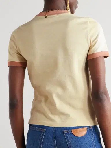 Chloé Printed Cotton-jersey T-shirt | Thumbnail 3 Chloé Printed Cotton-jersey T-shirt | Thumbnail 3