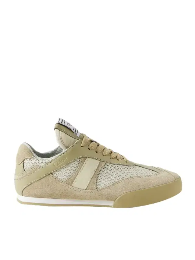 Kick Leather And Suede-trimmed Mesh Sneakers
