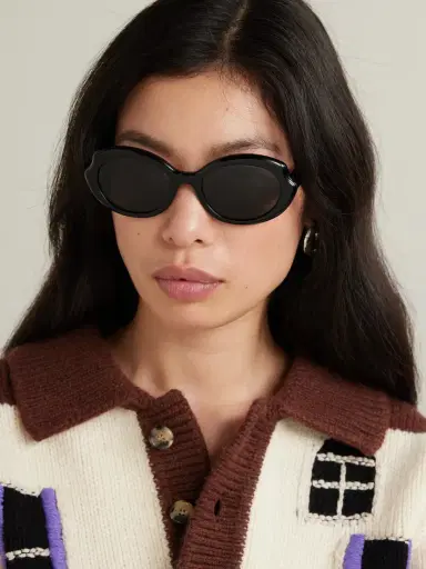 Loewe Oval-frame Acetate Sunglasses | Thumbnail 2
