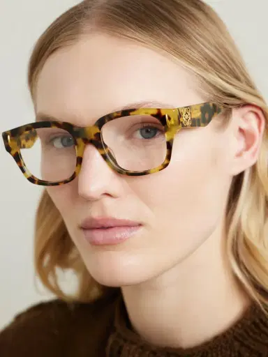 Loewe Anagram Square-frame Tortoiseshell Acetate Optical Glasses | Thumbnail 2 Loewe Anagram Square-frame Tortoiseshell Acetate Optical Glasses | Thumbnail 2