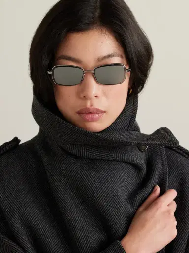 Loewe Square-frame Silver-tone Sunglasses | Thumbnail 2