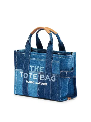 Marc Jacobs Women's The Denim Small Tote - Blue Denim | Thumbnail 3