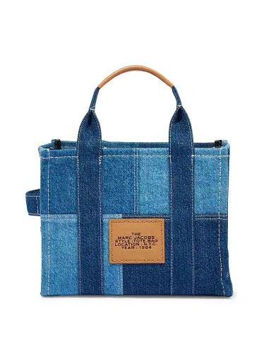 Marc Jacobs Women's The Denim Small Tote - Blue Denim | Thumbnail 5