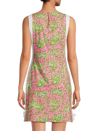 Lilly Pulitzer Women's Beckler Printed Minidress - Rousseau Pink - Size 12 | Thumbnail 5 Lilly Pulitzer Women's Beckler Printed Minidress - Rousseau Pink - Size 12 | Thumbnail 5