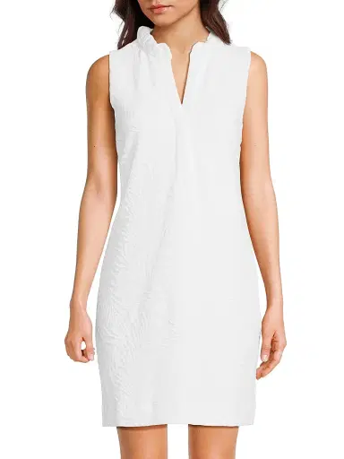 Lilly Pulitzer Women's Elsey Shift Minidress - Resort White - Size Medium | Thumbnail 3
