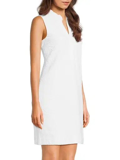 Lilly Pulitzer Women's Elsey Shift Minidress - Resort White - Size Medium | Thumbnail 4