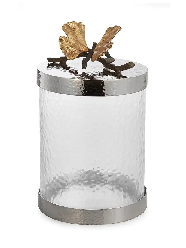 Butterfly Ginkgo Small Canister