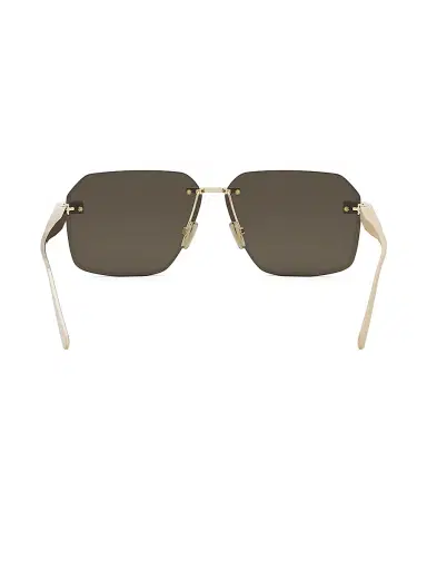 BVLGARI Men's Octo Roma 62MM Rectangular Sunglasses - Gold Grey | Thumbnail 5 BVLGARI Men's Octo Roma 62MM Rectangular Sunglasses - Gold Grey | Thumbnail 5
