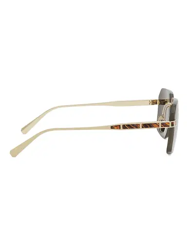 BVLGARI Men's Octo Roma 62MM Rectangular Sunglasses - Gold Grey | Thumbnail 7 BVLGARI Men's Octo Roma 62MM Rectangular Sunglasses - Gold Grey | Thumbnail 7