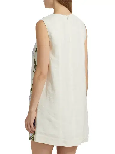Marie Oliver Women's Yvette Embroidered Floral Shift Dress - Waltz | Thumbnail 5 Marie Oliver Women's Yvette Embroidered Floral Shift Dress - Waltz | Thumbnail 5