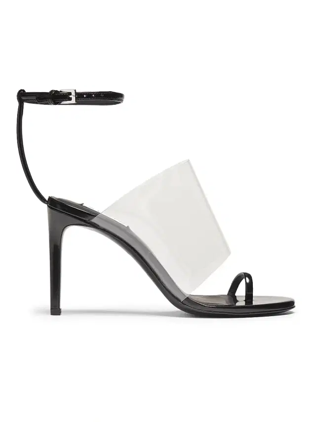 ALAIA Women's PVC & Leather 90MM Stiletto Sandals - Noir