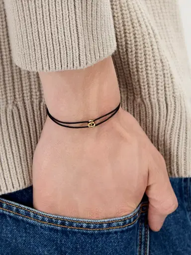 Le Gramme Men's 1G Polished 18K Yellow Gold Entrelacs Cord Bracelet - Gold | Thumbnail 2 Le Gramme Men's 1G Polished 18K Yellow Gold Entrelacs Cord Bracelet - Gold | Thumbnail 2