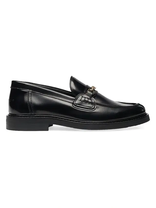 Men's Polido Leather Loafers - Black