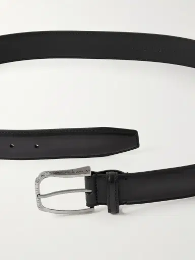 Berluti Curve 3.5cm Scritto Venezia Leather Belt - Men | Thumbnail 3