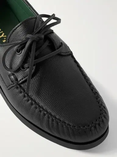 Vinny's Boatman Full-Grain Leather Boat Shoes - Men | Thumbnail 5 Vinny's Boatman Full-Grain Leather Boat Shoes - Men | Thumbnail 5