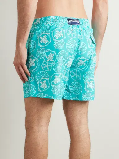 Vilebrequin Moorea Straight-Leg Mid-Length Printed ECONYL® Swim Shorts - Men | Thumbnail 3