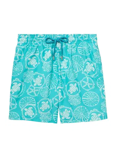 Vilebrequin Moorea Straight-Leg Mid-Length Printed ECONYL® Swim Shorts - Men | Thumbnail 1