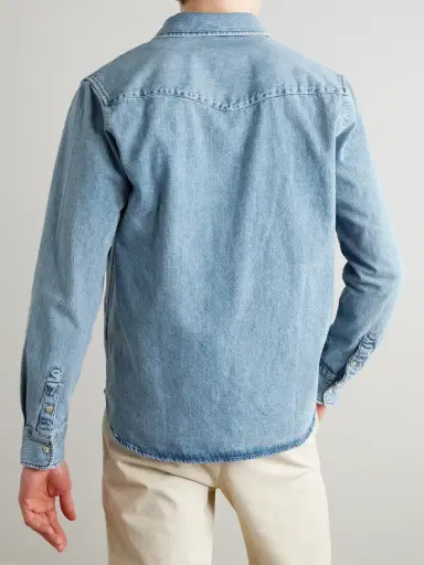 MR P. Denim Western Shirt - Men | Thumbnail 4