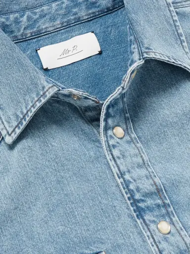 MR P. Denim Western Shirt - Men | Thumbnail 5