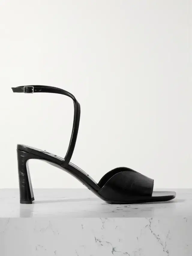 Karli 75 Textured-leather Sandals