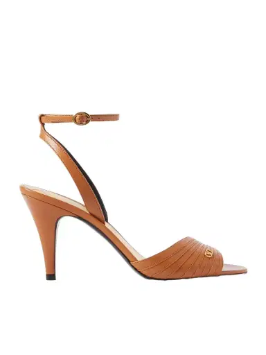 Valentino Garavani Ladycrush 86 Embellished Leather Sandals | Thumbnail 1 Valentino Garavani Ladycrush 86 Embellished Leather Sandals | Thumbnail 1